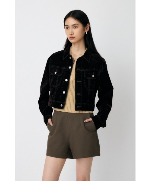 ✨️未使用タグ付き✨️ BLACK by moussy　マウジー　セットアップ MOUSSY ブルゾン アウター 「25年AW新作」「セットアップ対応」VELVET