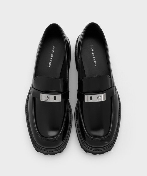 CHARLES ＆ KEITH ローファー Lando ランド メタリック