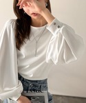 tシャツ シルエットで差が付く、綺麗めスタイル...の詳細画像1