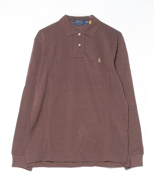 POLO RALPH LAUREN ポロシャツ カスタム スリム ロングスリーブ