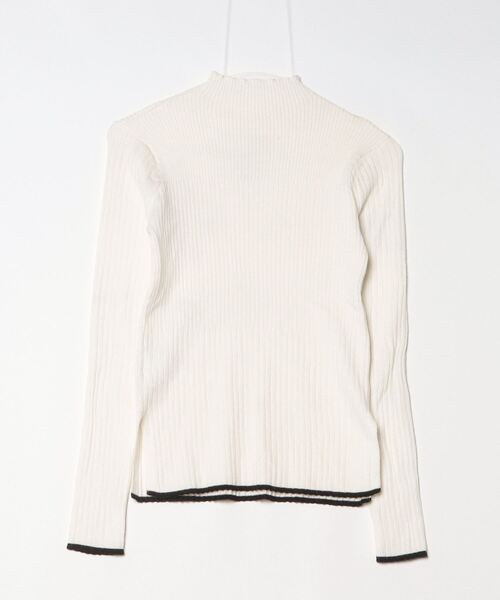 「RAY CASSIN」 長袖ニット FREE ホワイト レディース_画像2