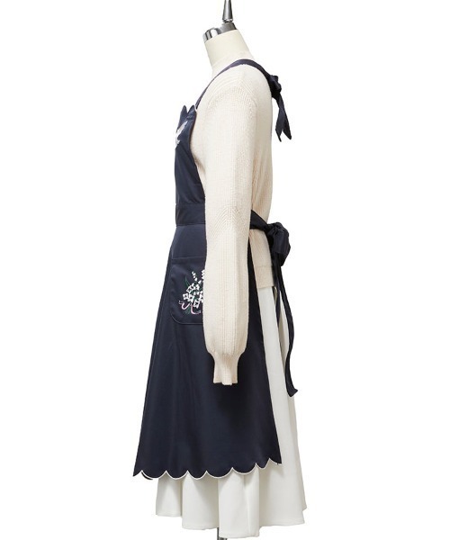 ちゅ＊ハートエプロン Chesty（チェスティ） エプロン バードブーケエプロン : ZOZOTOWN