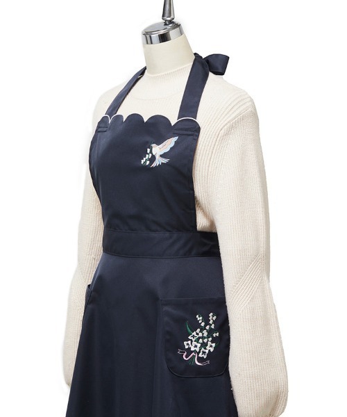 Chesty（チェスティ） エプロン バードブーケエプロン : ZOZOTOWN