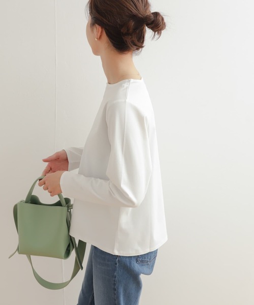 「URBAN RESEARCH DOORS」 長(zhǎng)袖カットソー MEDIUM オフホワイト レディース