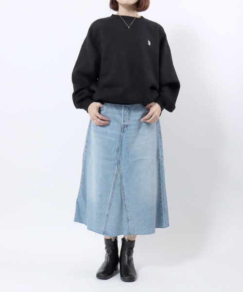Levi's（リーバイス） デニムスカート HR A-LINE DECON SKIRT SECRET