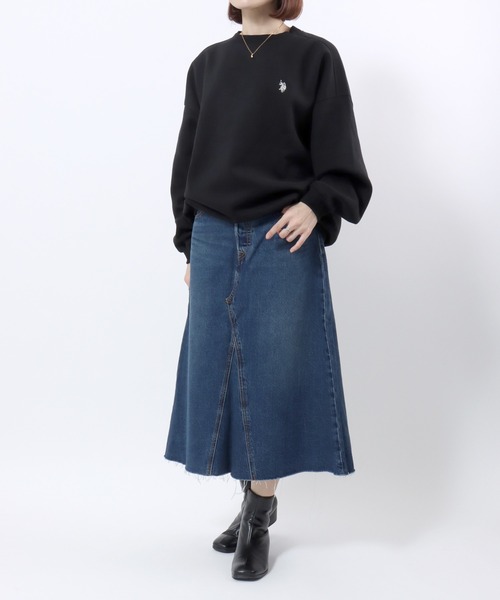 Levi's（リーバイス） デニムスカート HR A-LINE DECON SKIRT SECRET
