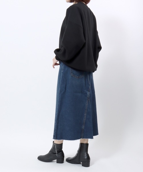 Levi's（リーバイス） デニムスカート HR A-LINE DECON SKIRT SECRET