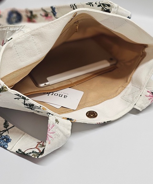 トートバッグ 花柄刺繍トートバッグ レディース メンズ : ZOZOTOWN