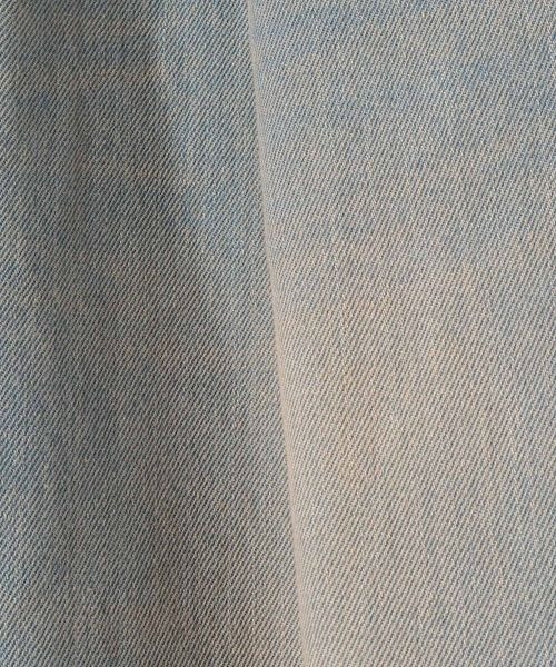 「JEANASIS」 加工デニムパンツ MEDIUM ブルー レディース