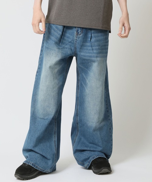 ルーです WINTER SALE】トーマスビル デニムパンツ ルーズフィット DUR07