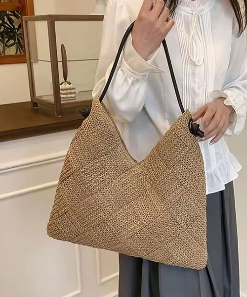 「ammy.」 かごバッグ FREE ナチュラル レディース_画像7