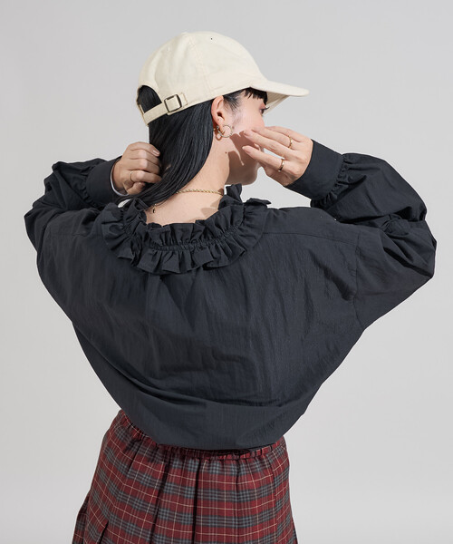 フリークスストア ビクトリアブラウス FREAK'S STORE（フリークスストア）の「レースビクトリアカラーシャツ