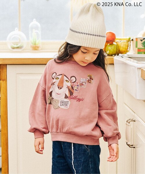 F.O.KIDS（エフオーキッズ） トレーナー ケロッグ ガーメントダイ