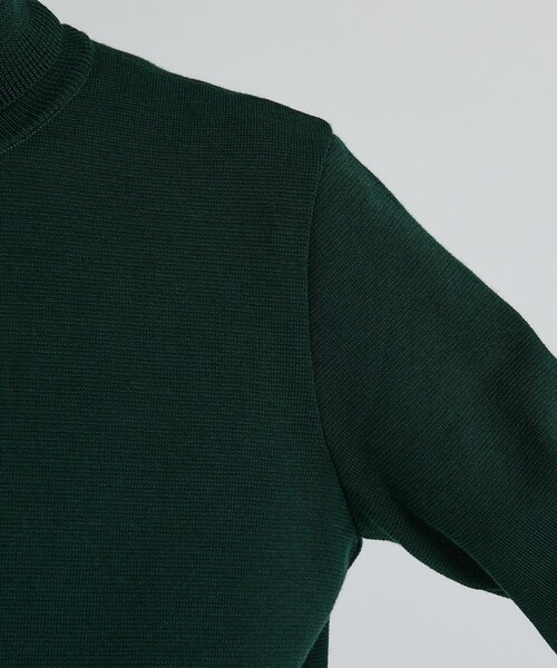 「WRAPINKNOT」 タートルネックニット 4 グリーン メンズ_画像3