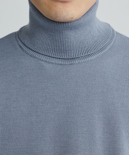 「WRAPINKNOT」 タートルネックニット 4 グリーン メンズ_画像8