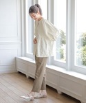 「GLOBAL WORK」 7分袖ブラウス F...の詳細画像2