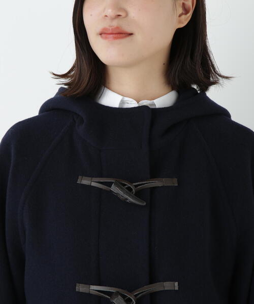 human woman（ヒューマンウーマン） ダッフルコート コート モッサ