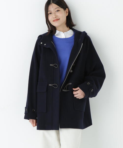 human woman（ヒューマンウーマン） ダッフルコート コート モッサ