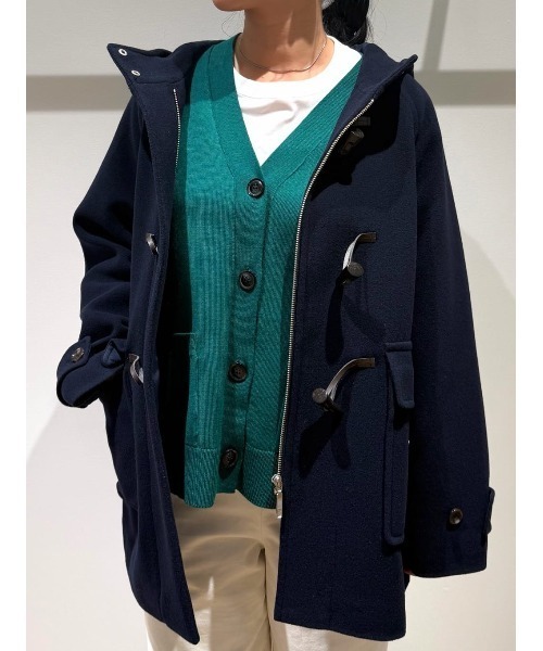 human woman（ヒューマンウーマン） ダッフルコート コート モッサ