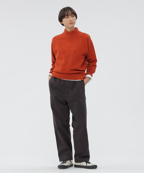 新品　MHL ORGANICCOTTONGABARDINEトラウザー　パンツ MHL.（エムエイチエル） パンツ ORGANIC COTTON SATEEN TROUSERS