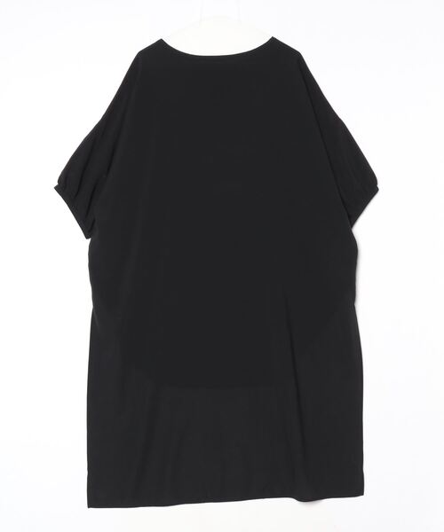 「loaf」 7分袖ブラウス ONE SIZE ブラック レディース_画像2