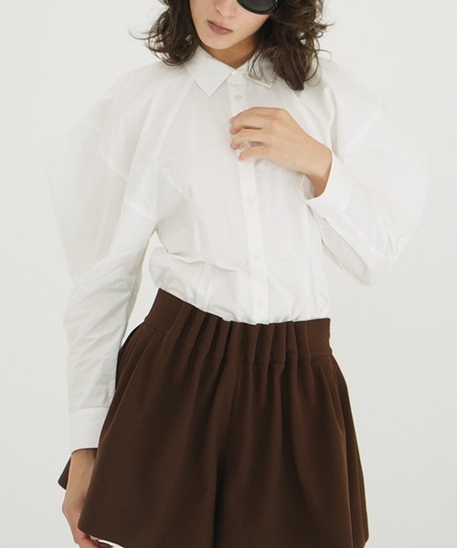CLANE(クラネ) レディース トップス シャツ・ブラウス CLANE（クラネ） ブラウス シャツ VOLUME SLEEVE SHIRTS レディース
