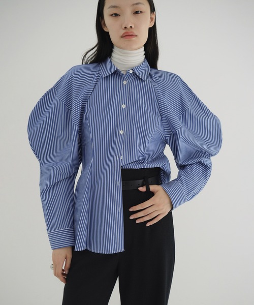 CLANE ブラウス CLANE（クラネ） ブラウス シャツ VOLUME SLEEVE SHIRTS レディース