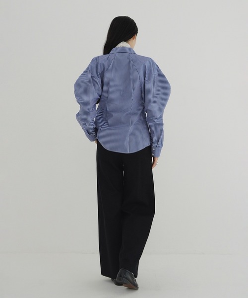 CLANE（クラネ） ブラウス シャツ VOLUME SLEEVE SHIRTS レディース