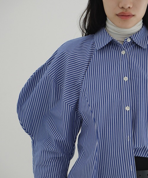 CLANE（クラネ） ブラウス シャツ VOLUME SLEEVE SHIRTS レディース