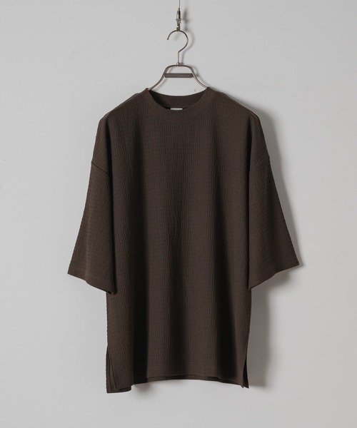 「Casper John」 長袖Tシャツ MEDIUM ブラウン メンズ_画像8