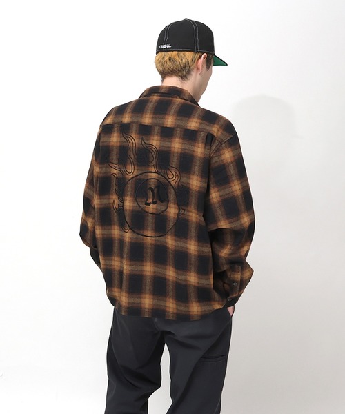 シャツ MFC STORE ORIGINAL N.A.C FLAME BALL L/S SHIRTS メンズ レディースの画像