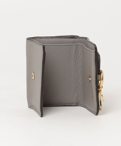 ✨極美品✨　Chloe クロエ　折り財布　財布　グレー　レザー　ホログラムシール Chloe（クロエ） 財布 - グレー レディース : ZOZOTOWN Yahoo!店