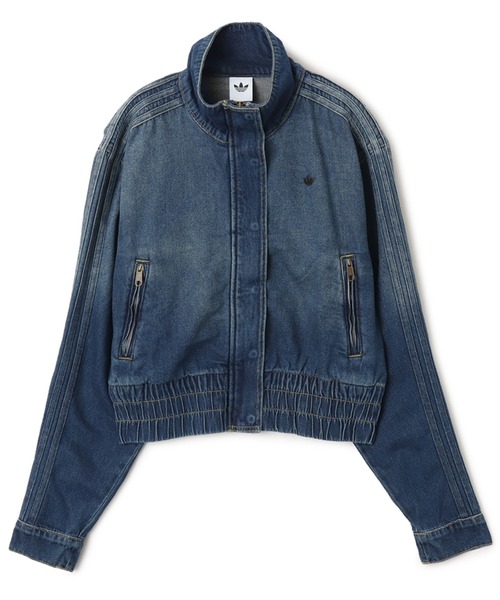 adidas（アディダス） コート アウター adidas DENIM TRACKTOP
