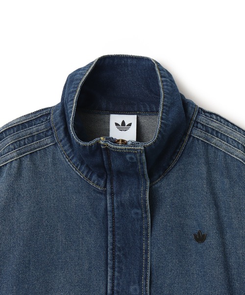 adidas（アディダス） コート アウター adidas DENIM TRACKTOP