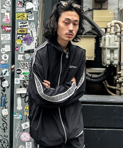 「A‘gem 9」 ナイロンブルゾン FREE ブラック メンズ_画像8