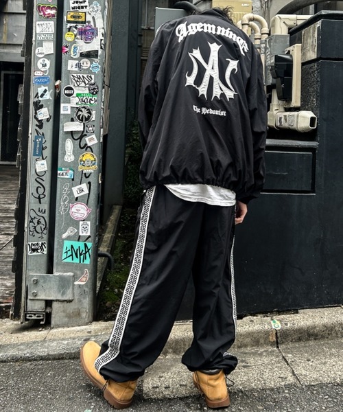 「A‘gem 9」 ナイロンブルゾン FREE ブラック メンズ_画像9