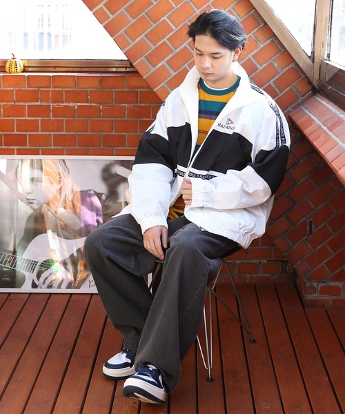 「８(eight)」 ブルゾン MEDIUM オフホワイト メンズ_画像6