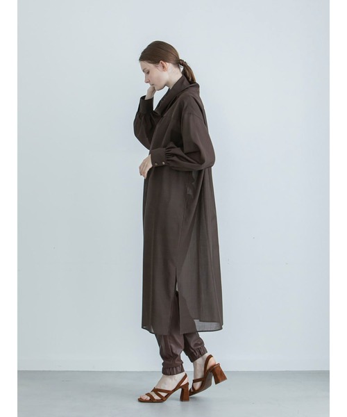 「enchainement」 長袖ワンピース フリー ベージュ レディース_画像6