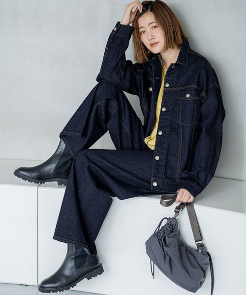 カーディガン 「滝沢眞規子さん着用」コットンカシミヤ ポケット