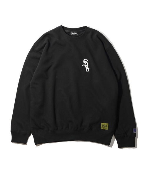 「Subciety」 スウェットカットソー X-LARGE グリーン メンズ_画像4