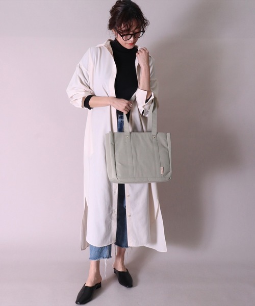 「Legato Largo」 トートバッグ ONE SIZE ブラック レディース_画像5