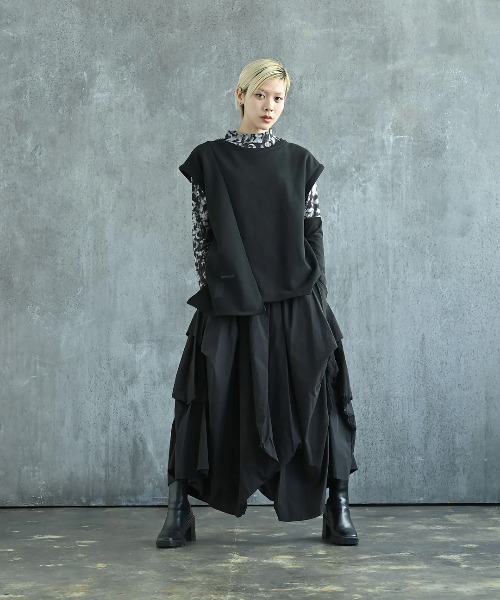 「funda mine」 スウェットカットソー FREE ホワイト レディース_画像7