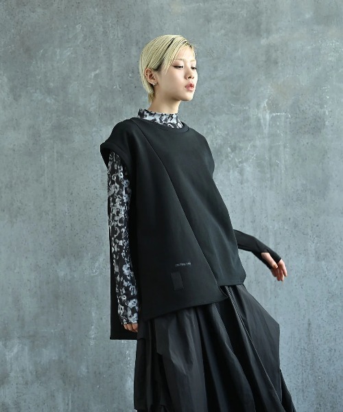 「funda mine」 スウェットカットソー FREE ホワイト レディース_画像9