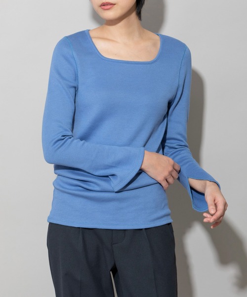 「Munich」 長袖カットソー - ベージュ レディース_画像3