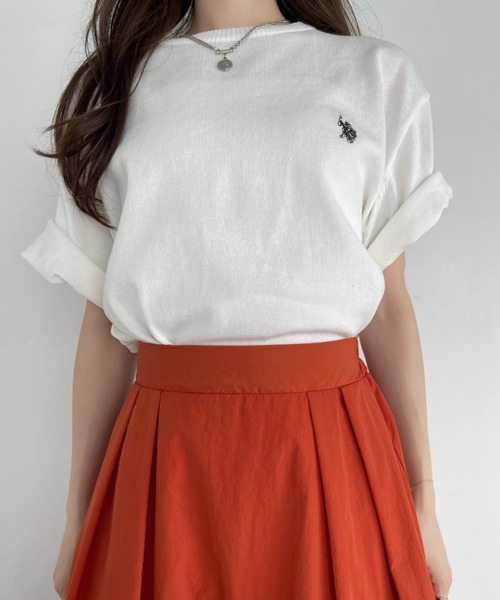 「Eclat one」 ロングスカート FREE アイボリー レディース_画像9