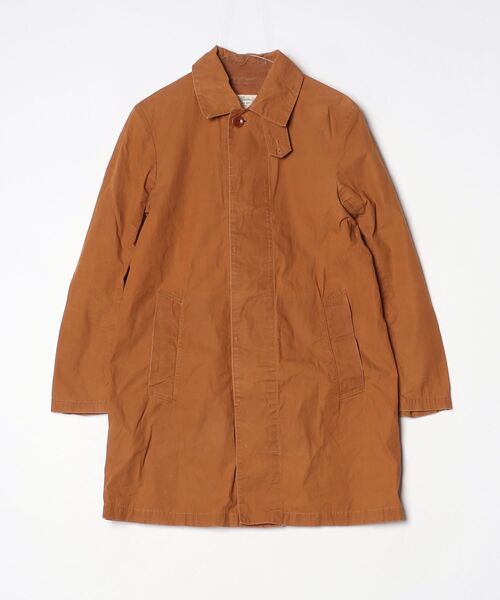 REMI RELIEF（レミ レリーフ） ステンカラーコート S オレンジ メンズ