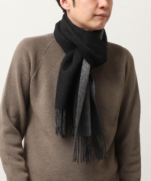 NOLLEY'S LIGHT（ノーリーズライト） マフラー カシミヤ混無地