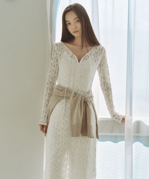 専用未使用 Spell&The gypsy 即完レースワンピース green label relaxing（グリーンレーベルリラクシング） ワンピース
