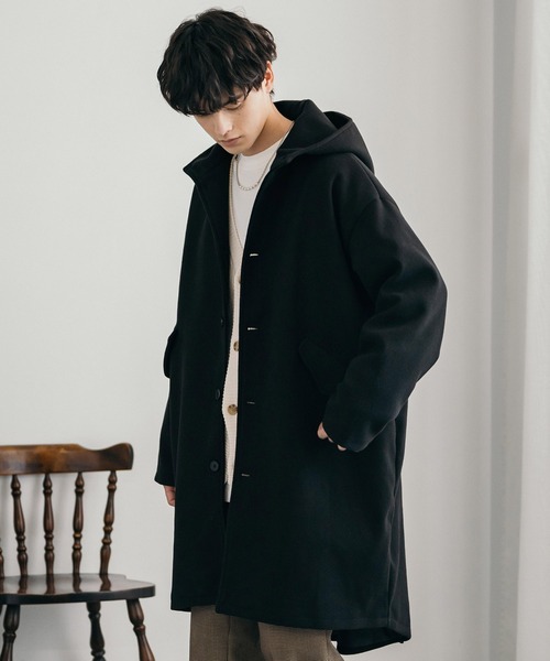 「Rocky Monroe」 モッズコート M チャコール メンズ_画像2