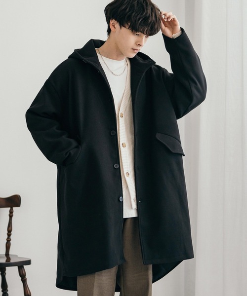 「Rocky Monroe」 モッズコート M チャコール メンズ_画像5